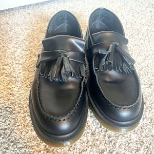 Dr. Martens Loafers w/ Tassel Detail in Black